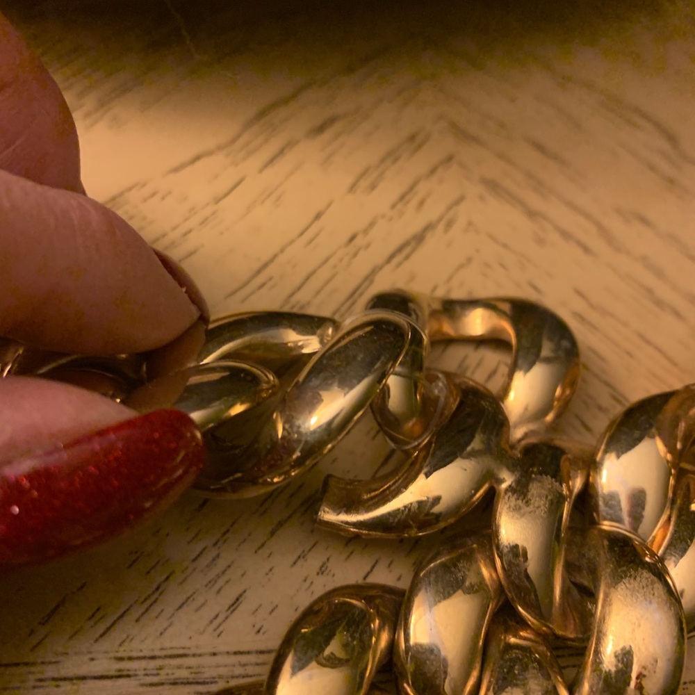 Chanel Vintage 1990 Chunky Chain Double Waist Belt - Picture 4 of 4